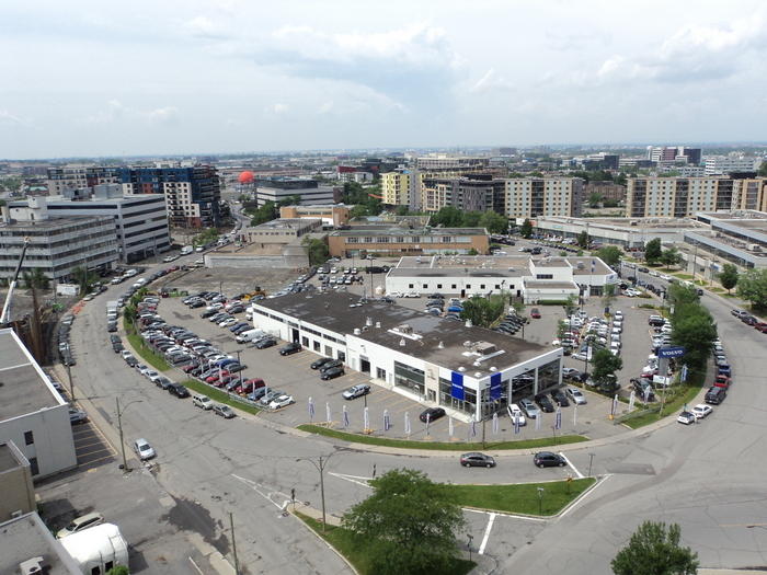 Nouveau parc dans le secteur Le Triangle - Conditions existantes