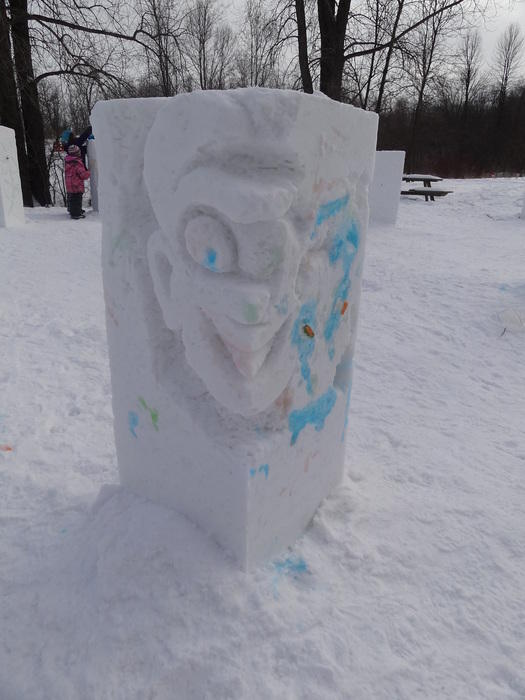 Sculptures neige