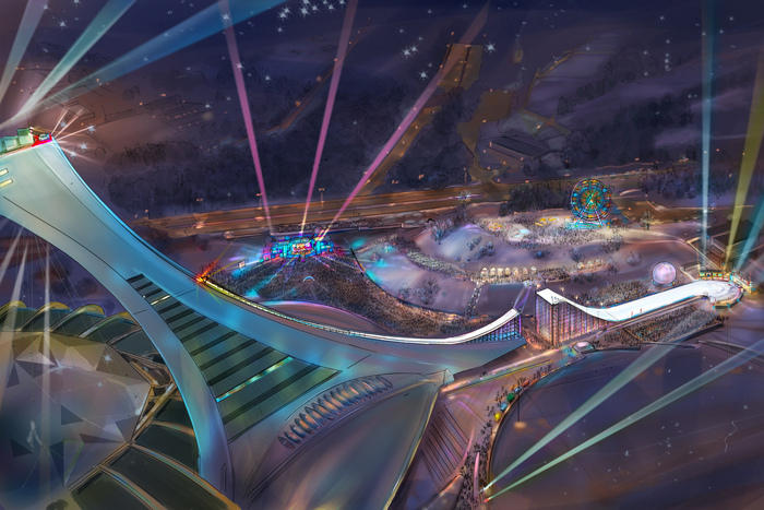 Skying Montréal