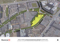 Perspective – Insertion du nouveau parc dans son secteur
