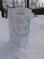 Sculptures neige