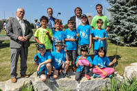 Inauguration du pavillon d'accueil du Golf municipal