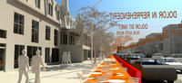 La Grande Terrasse Rouge - rue Saint-Denis