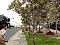 Espace public Du Parc après