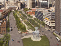 Source de l'artiste Jaume Plensa