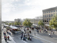 Projet d'aménagement de la place Jacques-Cartier