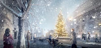 image5 Vue hivernale Place Vauquelin crédit 