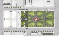 Square Dorcherster - portion nord
